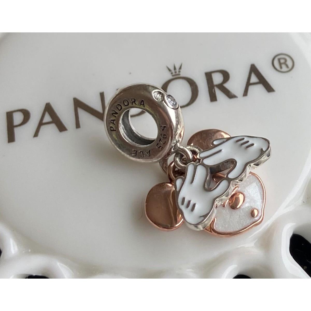 Pandora Disney Mickey Mouse Double Dangle Charm 780112C01