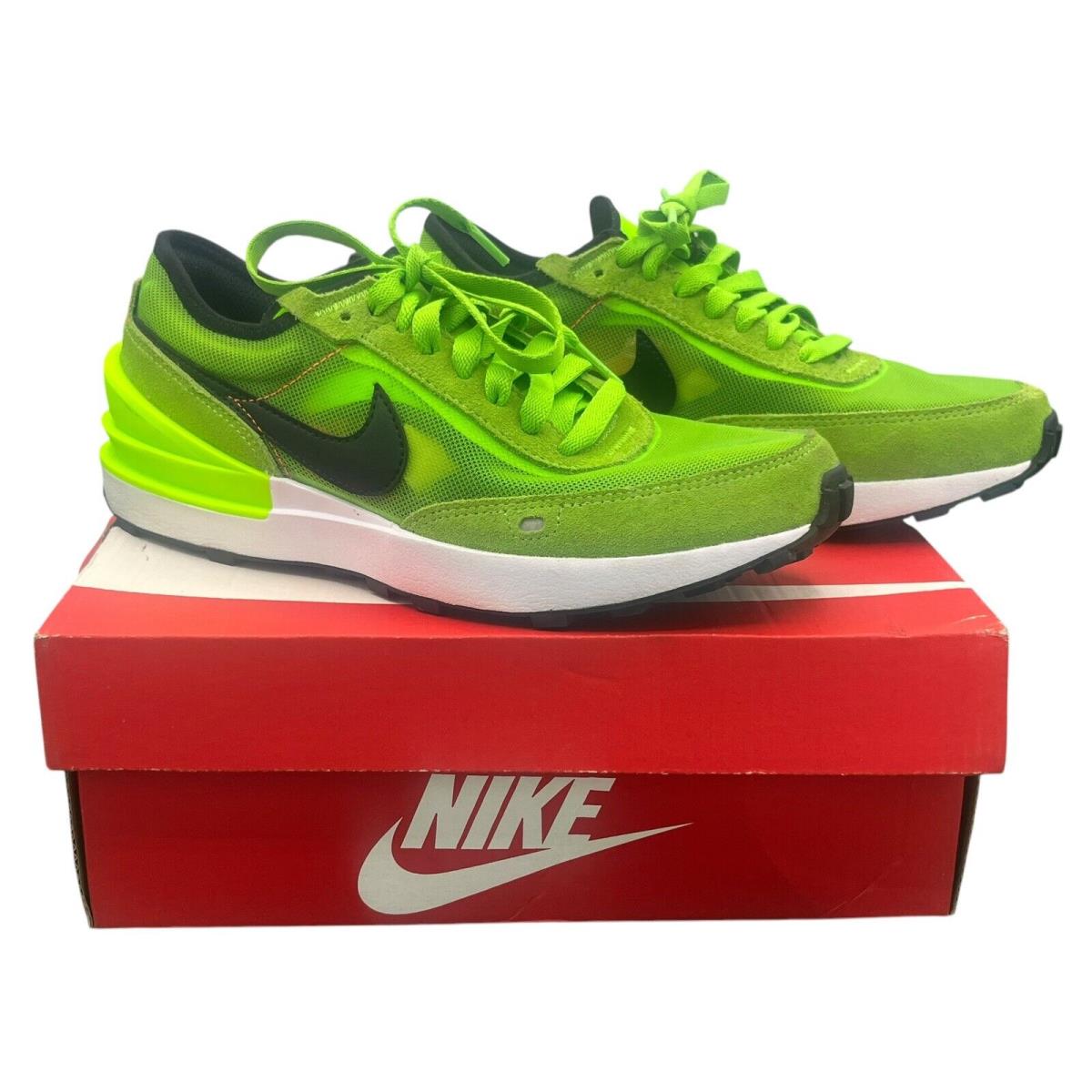 Nike Waffle One Running Shoes Size 4.5 Y - Green