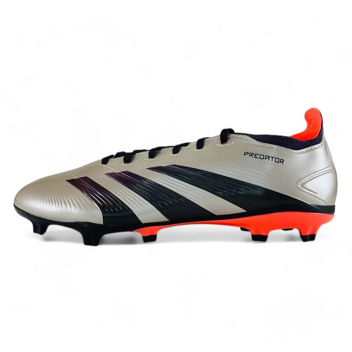Adidas Predator League FG Platinum Metallic Men`s Soccer Cleats IF6349