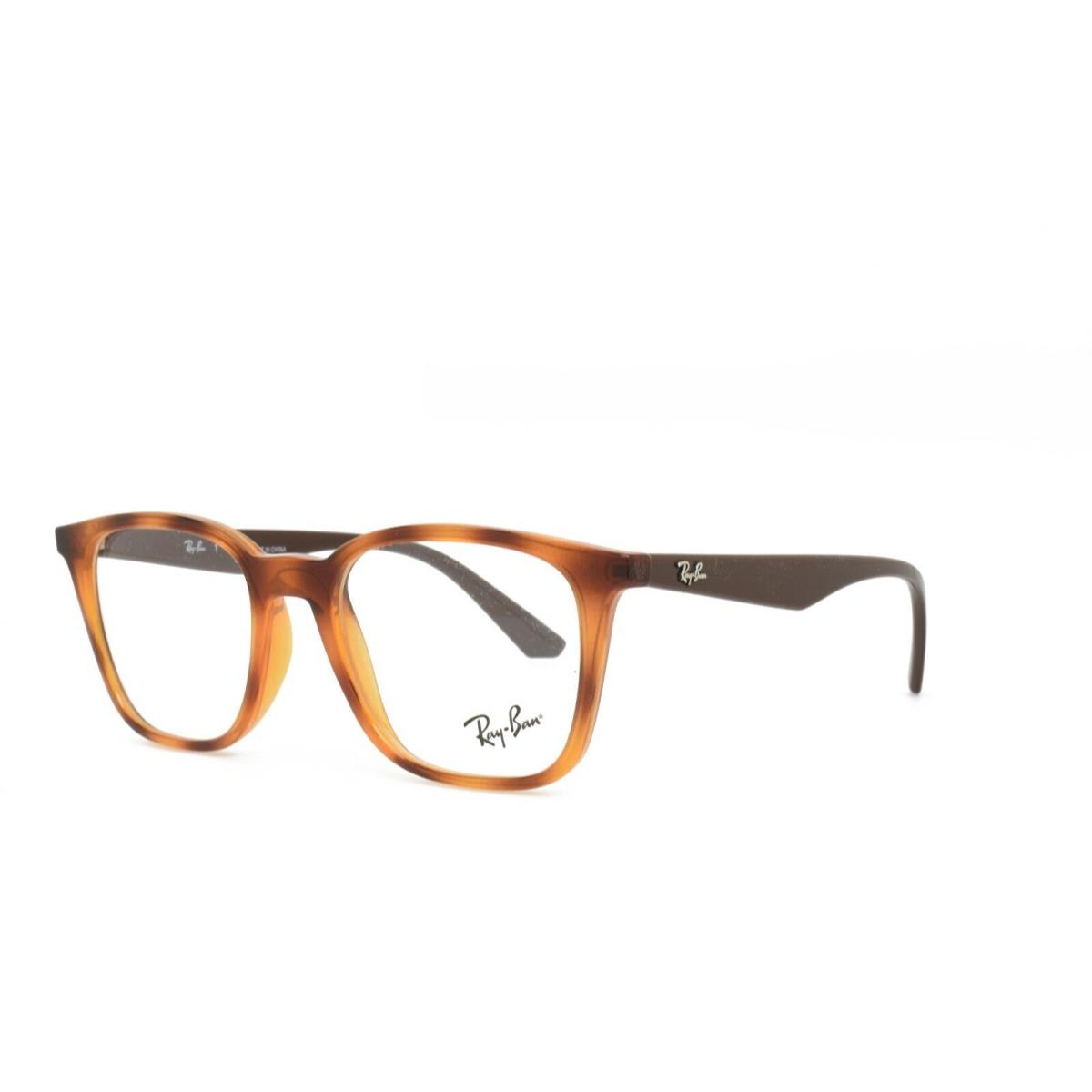 Ray-ban 7177 5992 Eyeglasses 49-18-140 Tortoise Brown