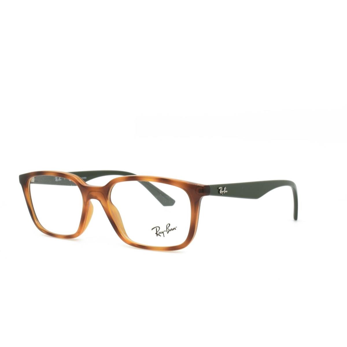 Ray-ban 7176 5990 Eyeglasses 52-17-140 Tortoise Green
