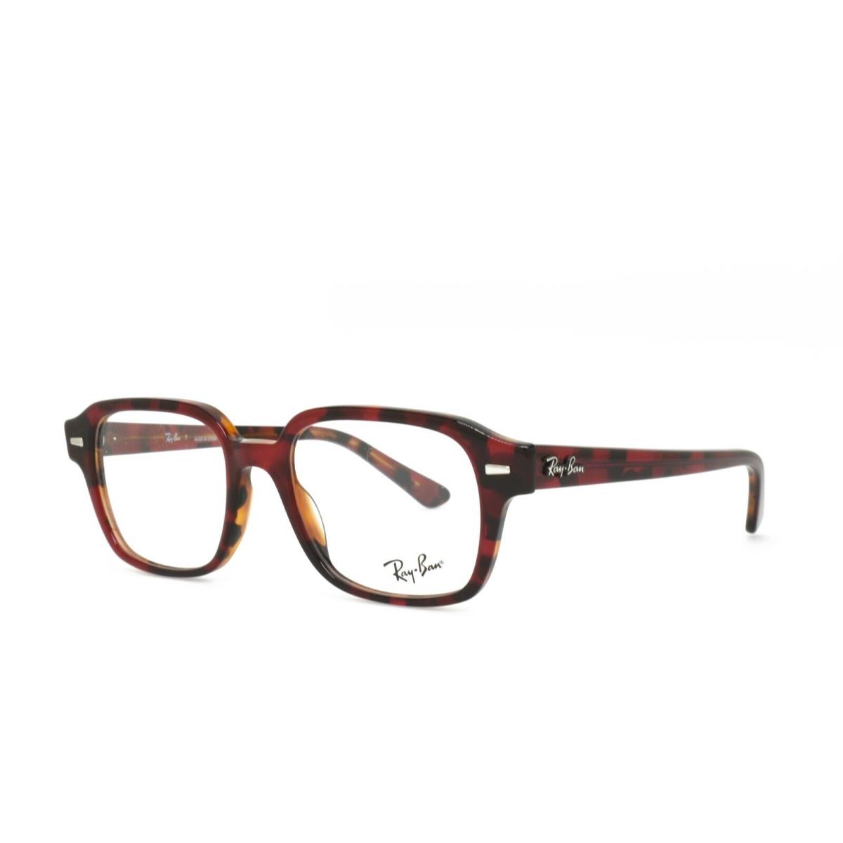 Ray-ban Eyeglasses Red Tortoise 5382 5911 50-18-145