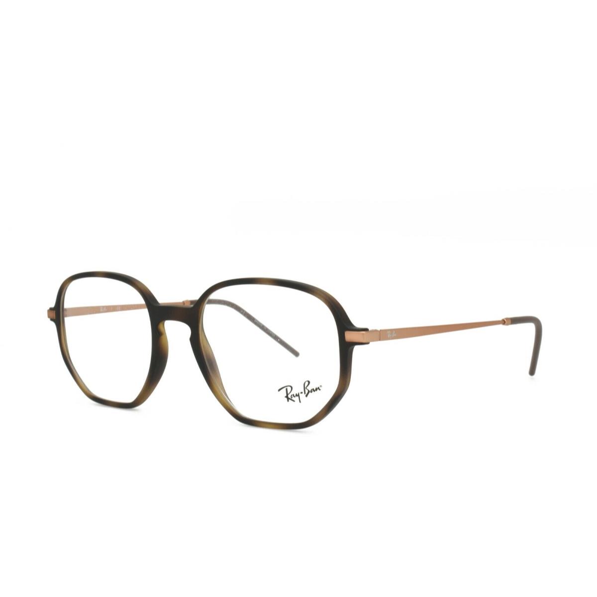Ray-ban 7152 5365 Eyeglasses 52-19-145 Tortoise Brown