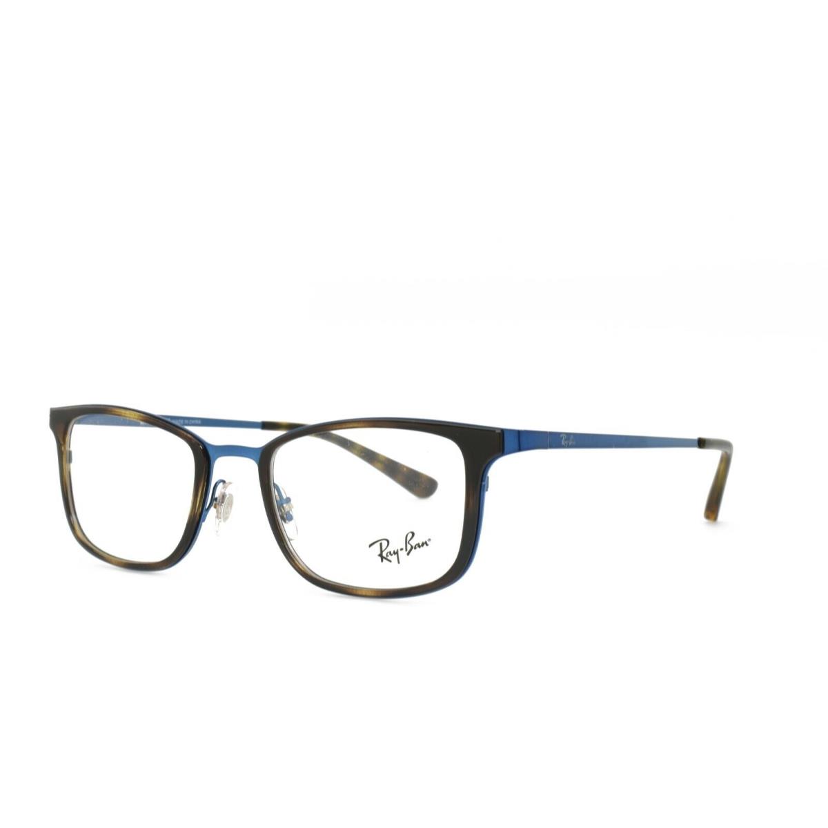 Ray-ban 6373M 2924 Eyeglasses 52-20-145 Tortoise Blue