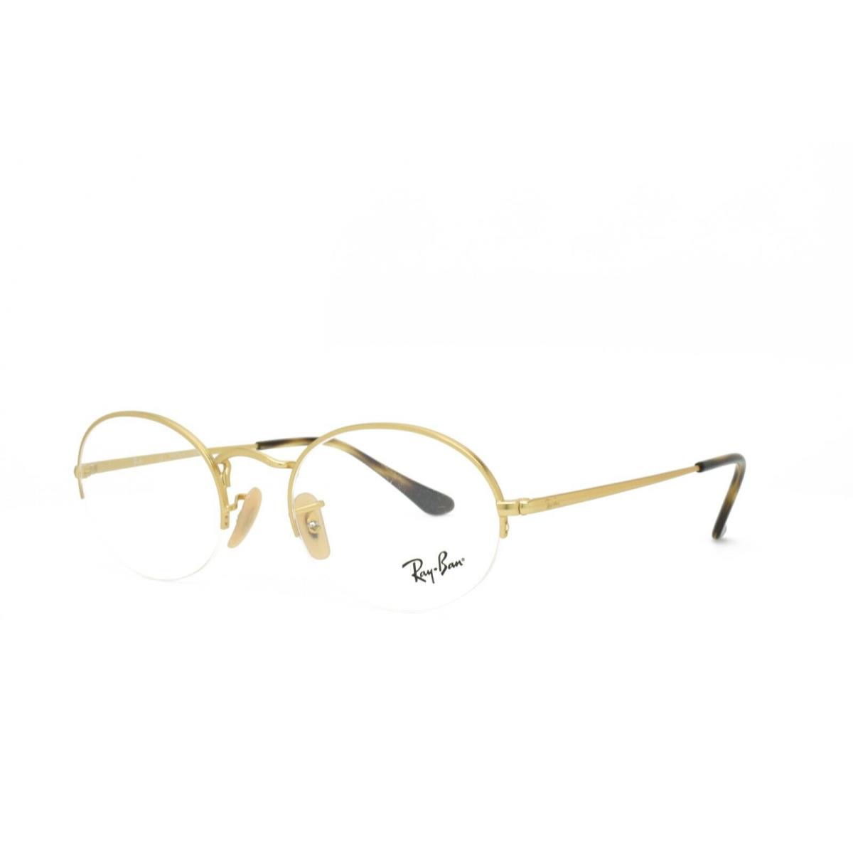 Ray-ban 6547 3033 Eyeglasses 52-22-145 Gold