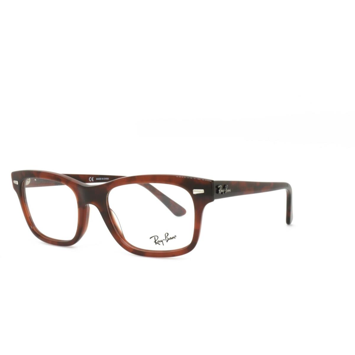 Ray-ban 5383 5945 Eyeglasses 52-19-145 Havana Opal Red