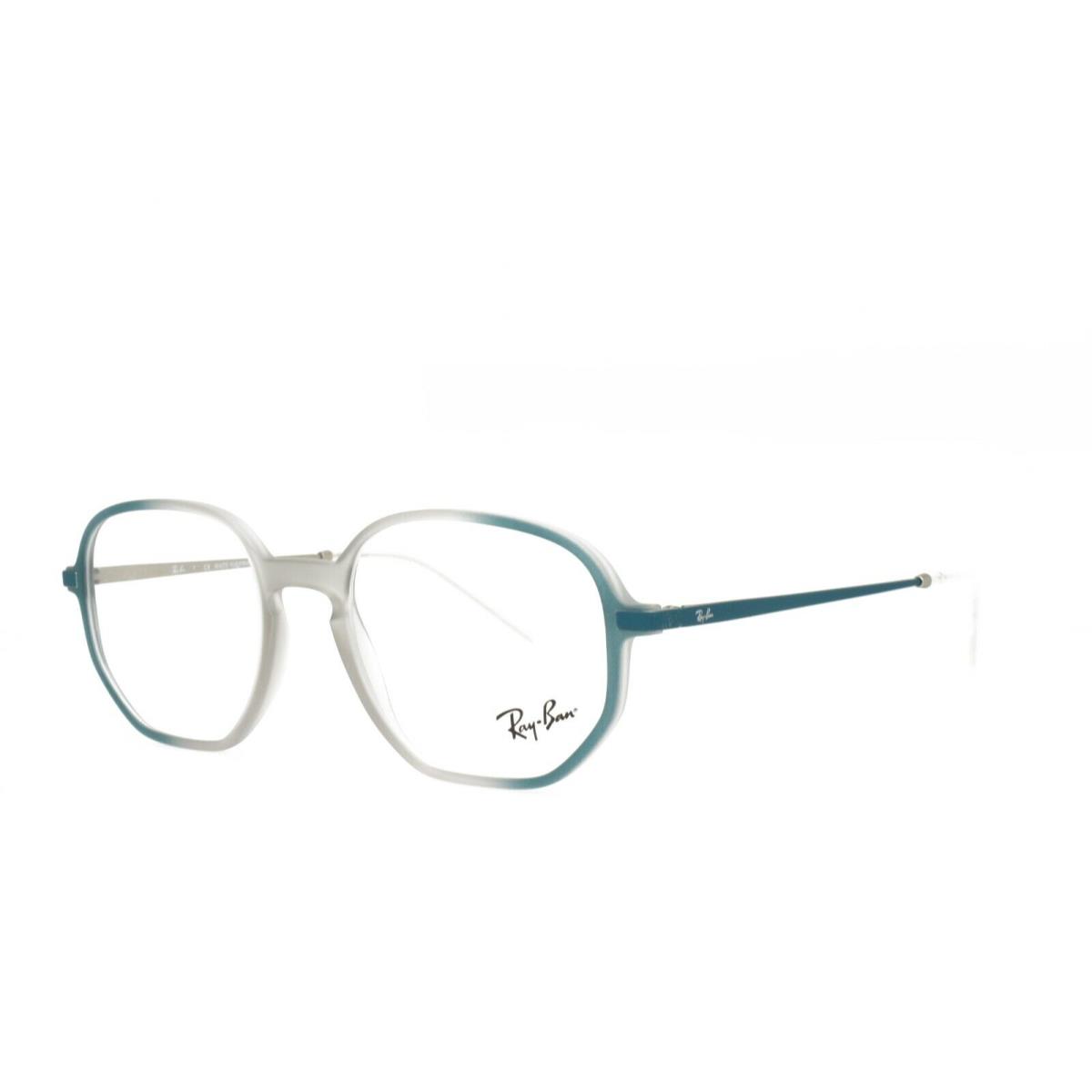 Ray-ban 7152 5790 Eyeglasses 52-19-145 Frost Gray Petrol