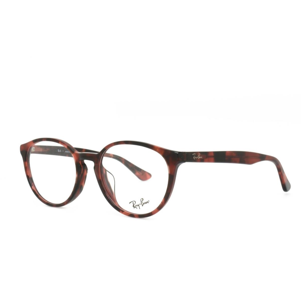 Ray-ban Eyeglasses Red Tortoise Asian Fit 5380F 5948 52-19-145 U10