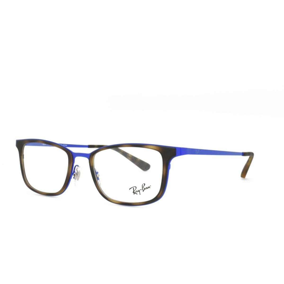 Ray-ban 6373M 2955 Eyeglasses 52-20-145 Tortoise Blue