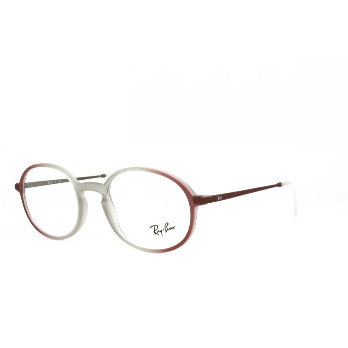 Ray-ban 7153 5792 Eyeglasses 52-21-145 Frost Red