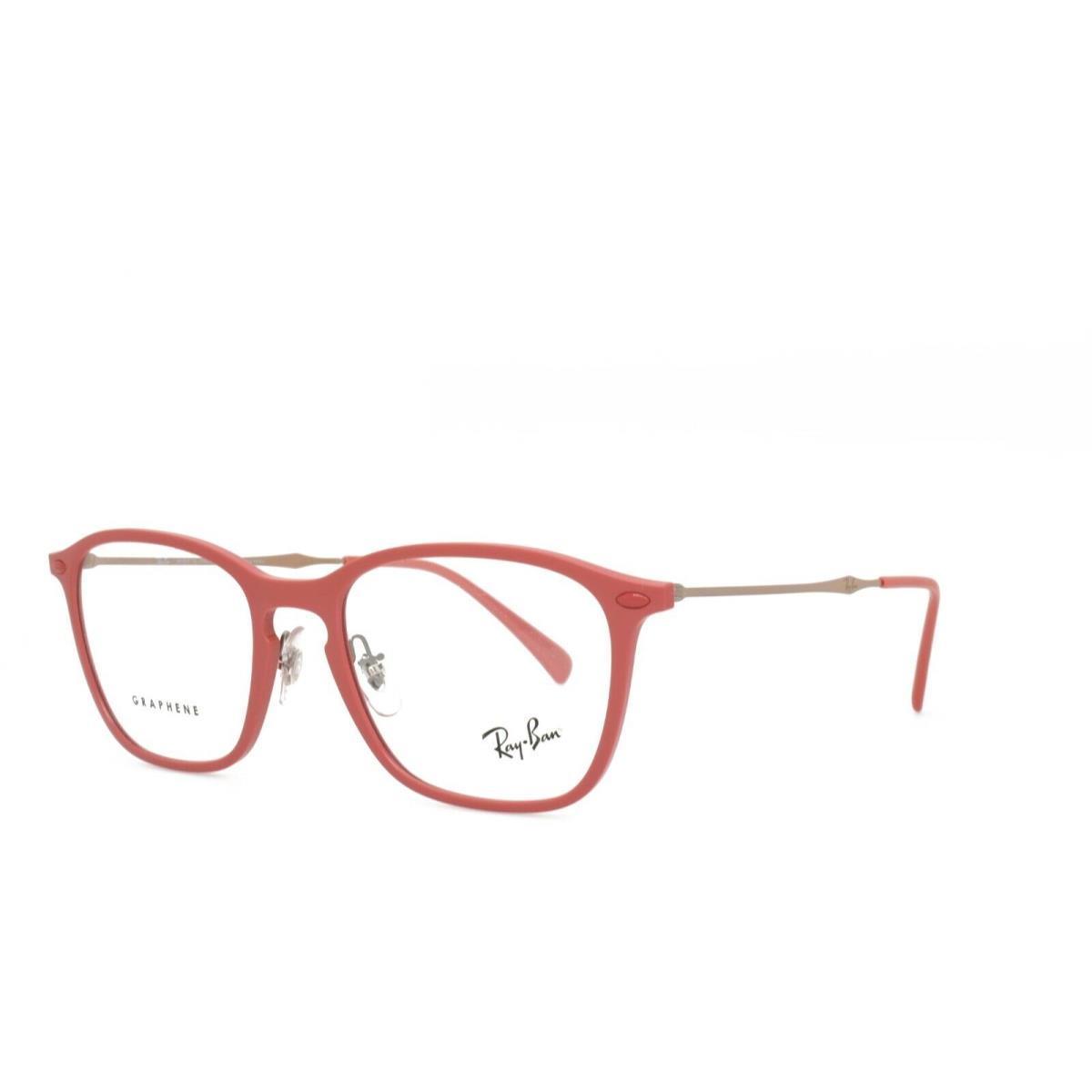 Ray Ban 8955 5758 Eyeglasses 53-19-145 Graphene Red