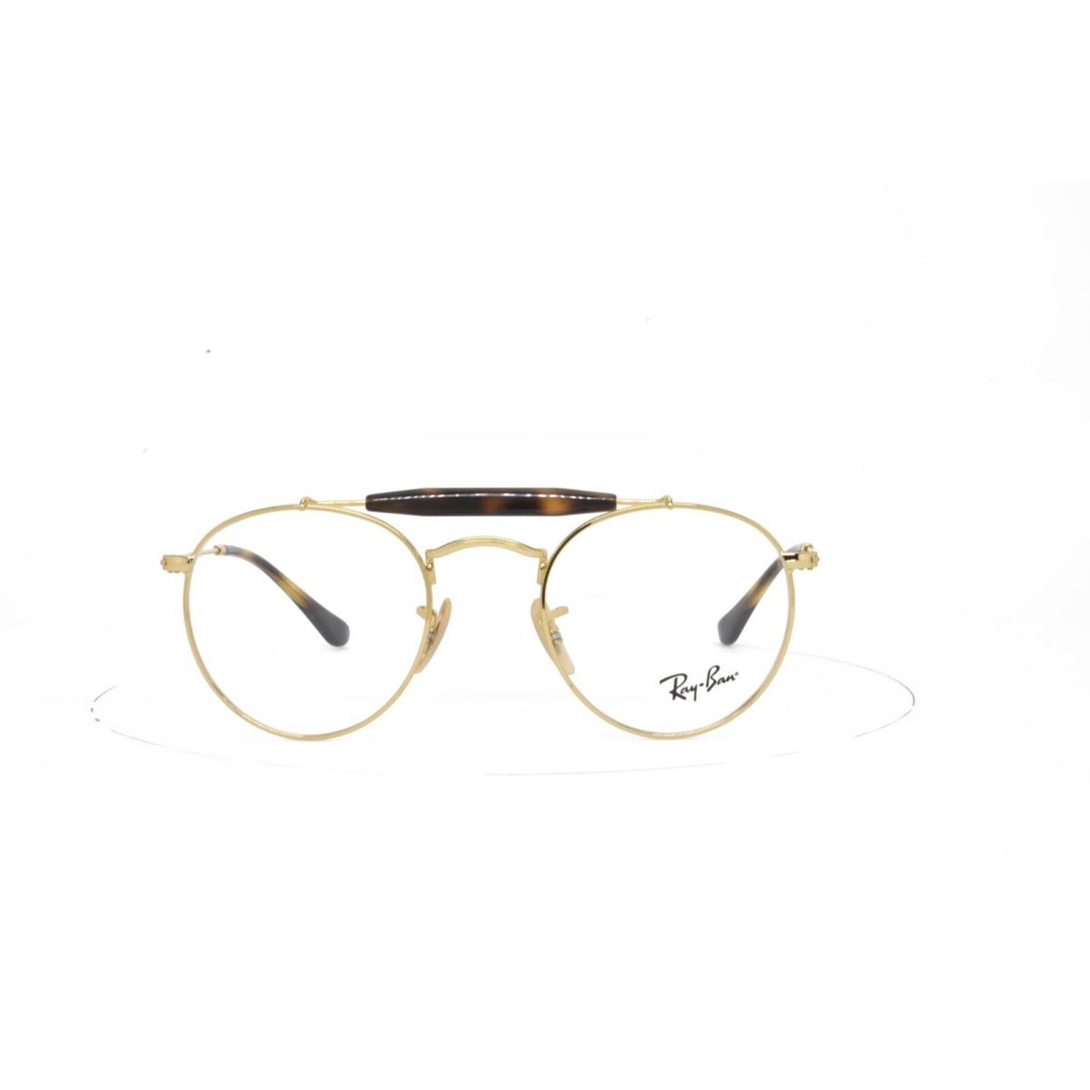 Ray-ban Eyeglasses Aviator Gold 3747V 2500 47-21-140