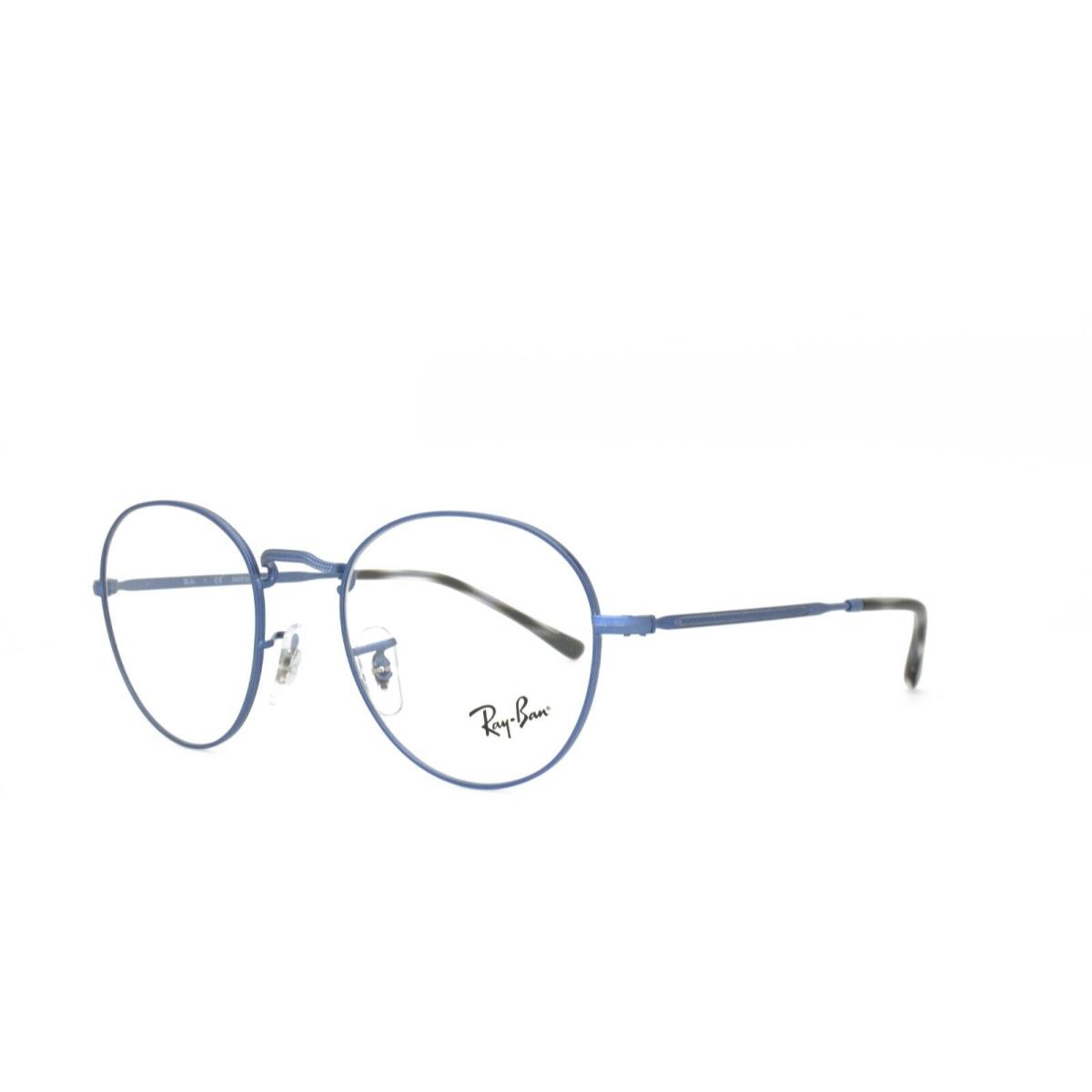 Ray Ban Eyeglasses Blue Round 3582V 3071 49-20-140 O50