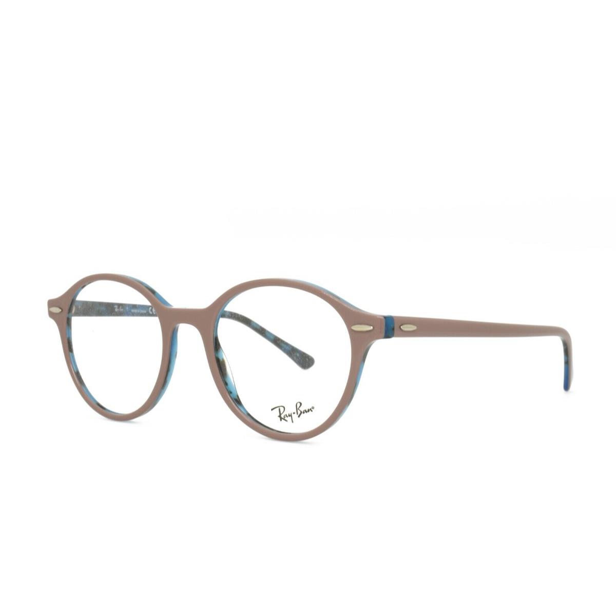 Ray-ban 7118 5715 Eyeglasses 50-19-145 Gray Blue-tortoise