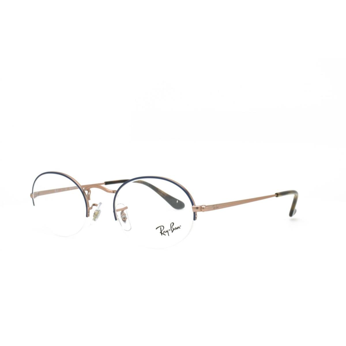 Ray Ban Eyeglasses Blue Taupe 6547 3035 49-22-145 O20