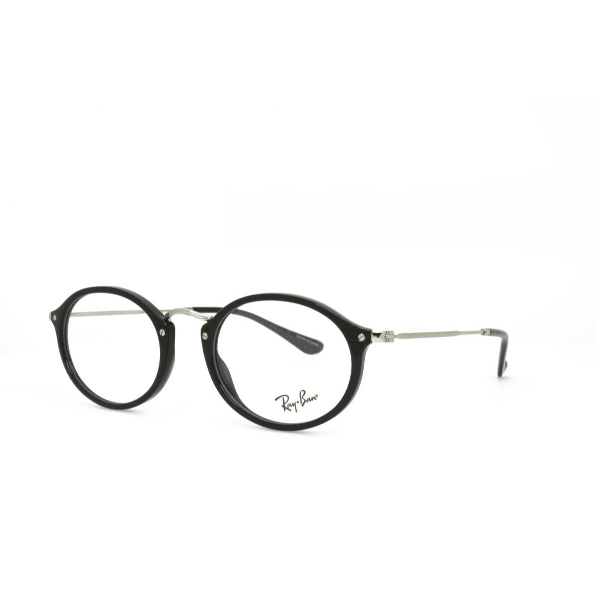 Ray-ban 2547V 2000 Eyeglasses Only 51-21-140 Black Silver
