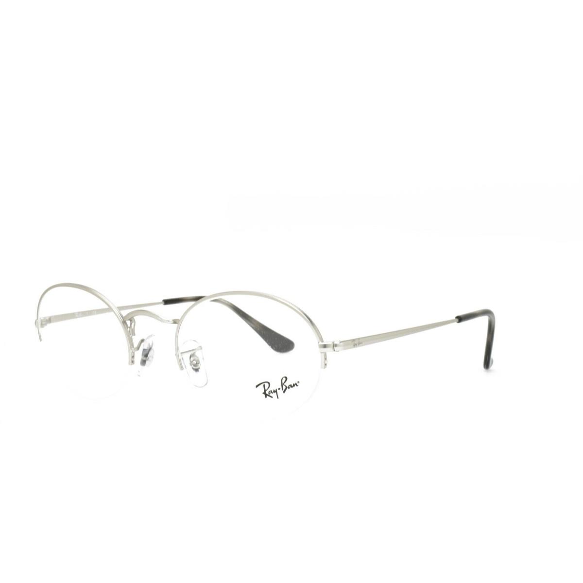 Ray Ban Eyeglasses Silver 6547 2538 52-22-145 O10