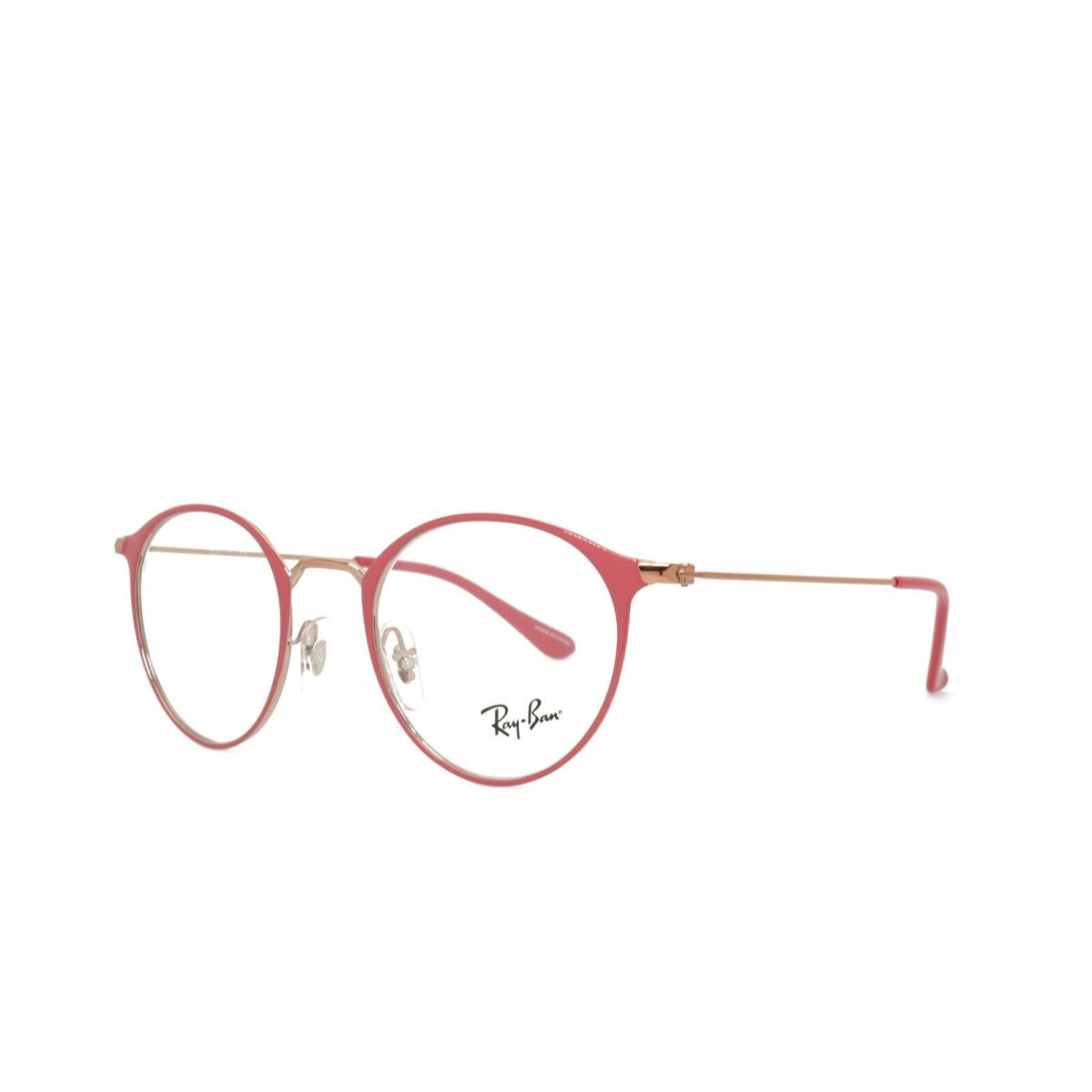 Ray Ban Eyeglasses Pink Rose Gold 6378 2974 47-21-140 O20