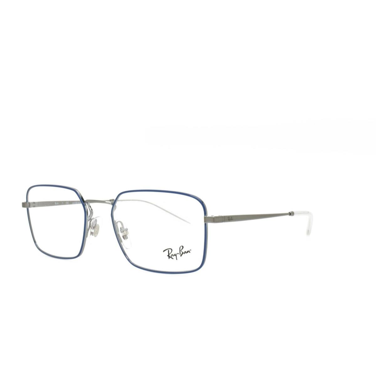 Ray-ban 6440 2981 Eyeglasses 53-18-140 Blue Silver