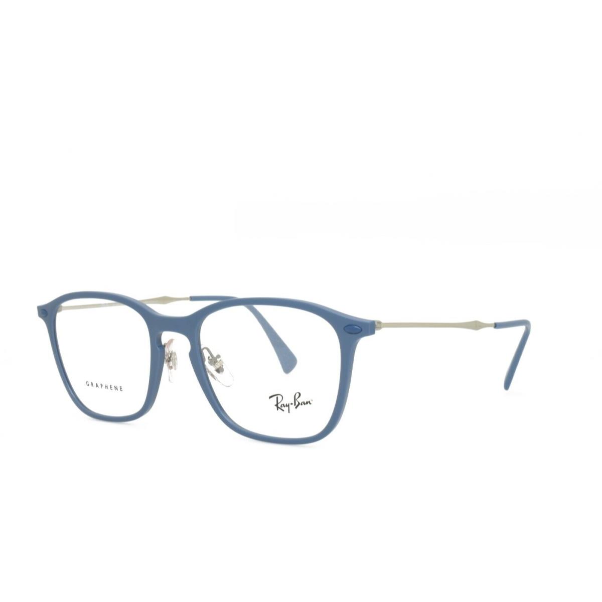Ray-ban 8955 5756 Eyeglasses 53-19-145 Graphene Slate Blue