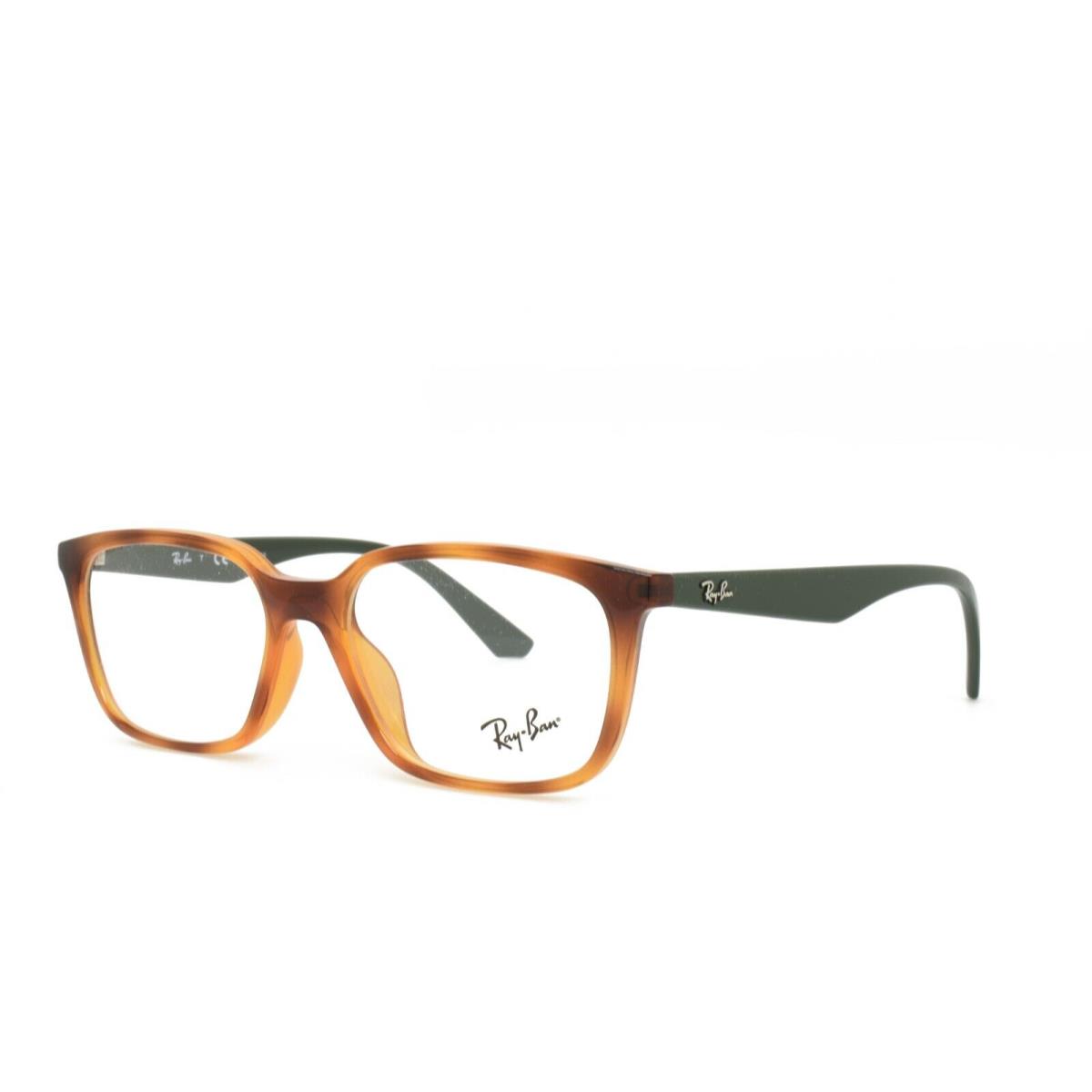 Ray Ban 7176F 5990 Eyeglasses 54-17-140 Tortoise Green Asian Fit