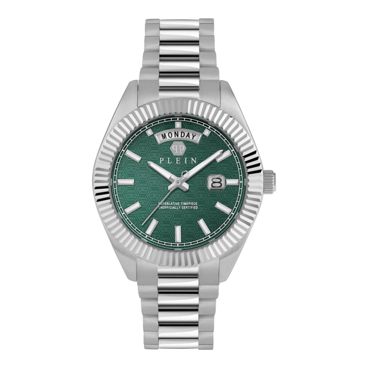 Mens Stainless Steel 42mm Bracelet Fashion Watch by Philipp Plein