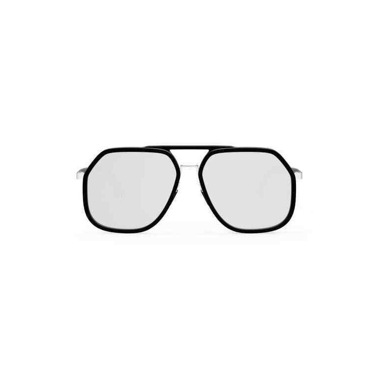 Fendi FE40041U 02C Matte Black/smoke Mirror 55mm Sunglasses DA