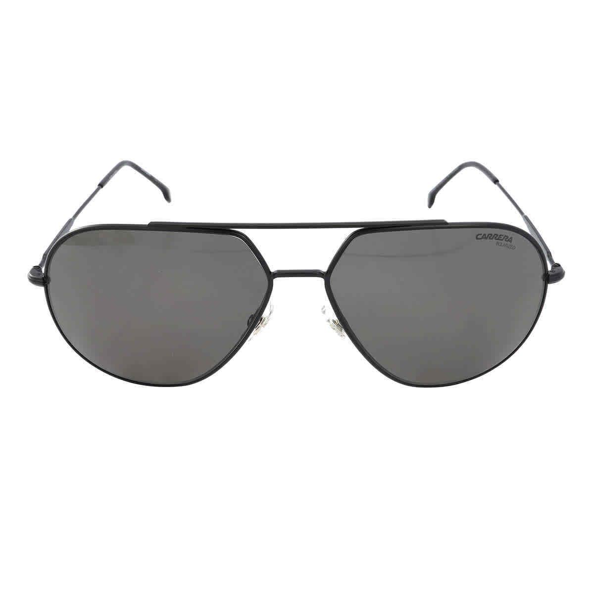 Carrera Polarized Grey Pilot Men`s Sunglasses Carrera 274/S 0003/M9 61