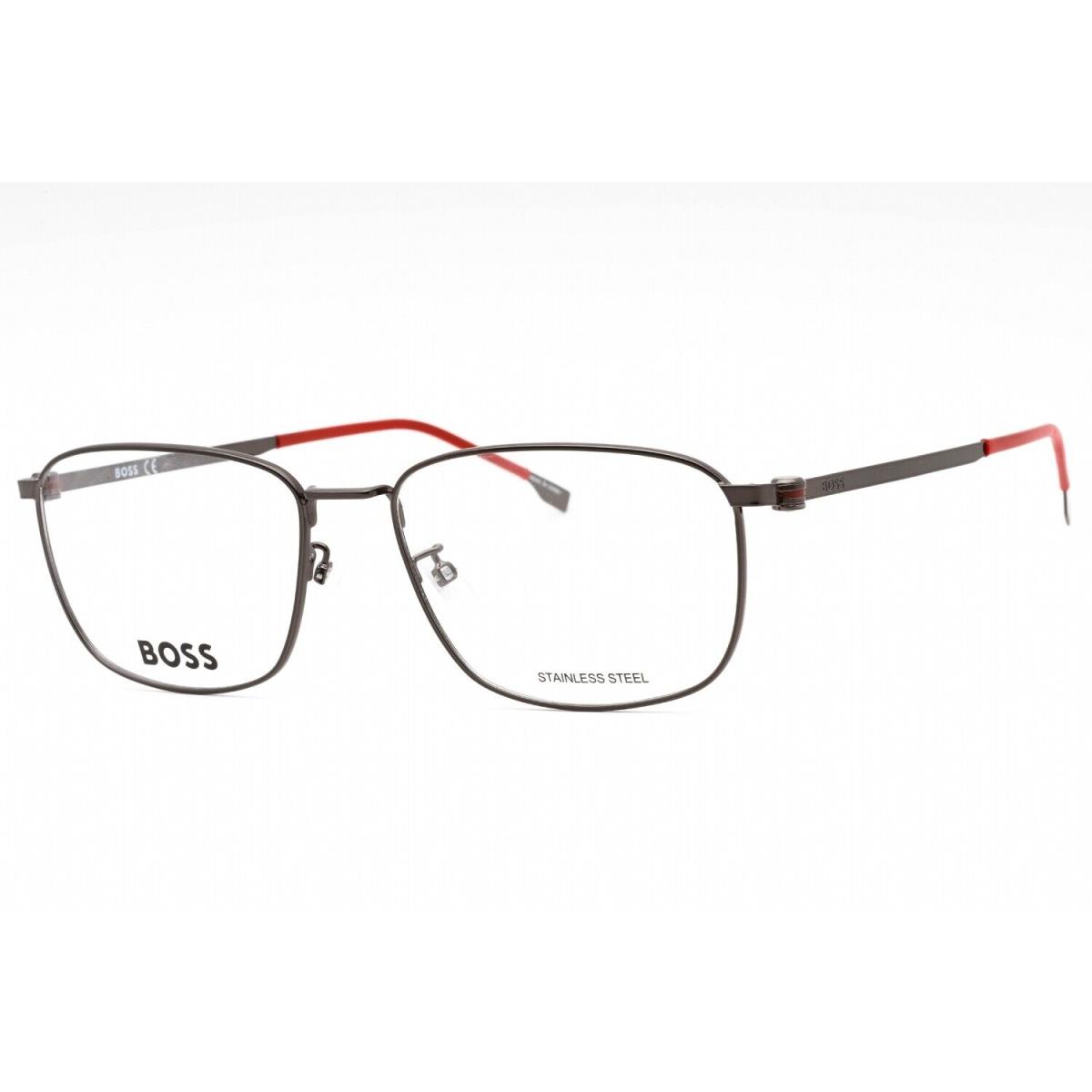Hugo Boss HB1362F-KJ1-56 Eyeglasses Size 56mm 17mm 145mm Ruthenium Men