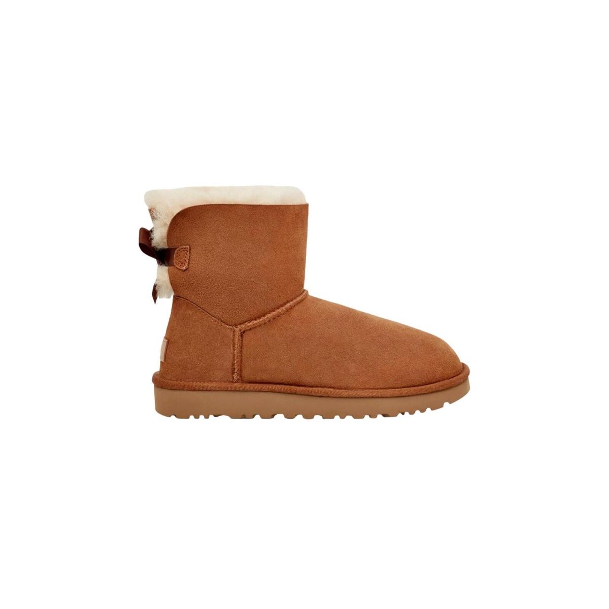 Ugg Mini Bailey Bow II Chestnut 1016501-CHE Women`s