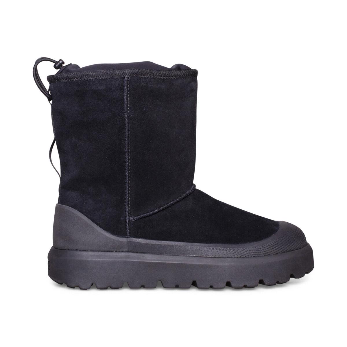 Ugg Classic Short Weather Hybrid Black / Black Suede Men`s Boots Size US 15