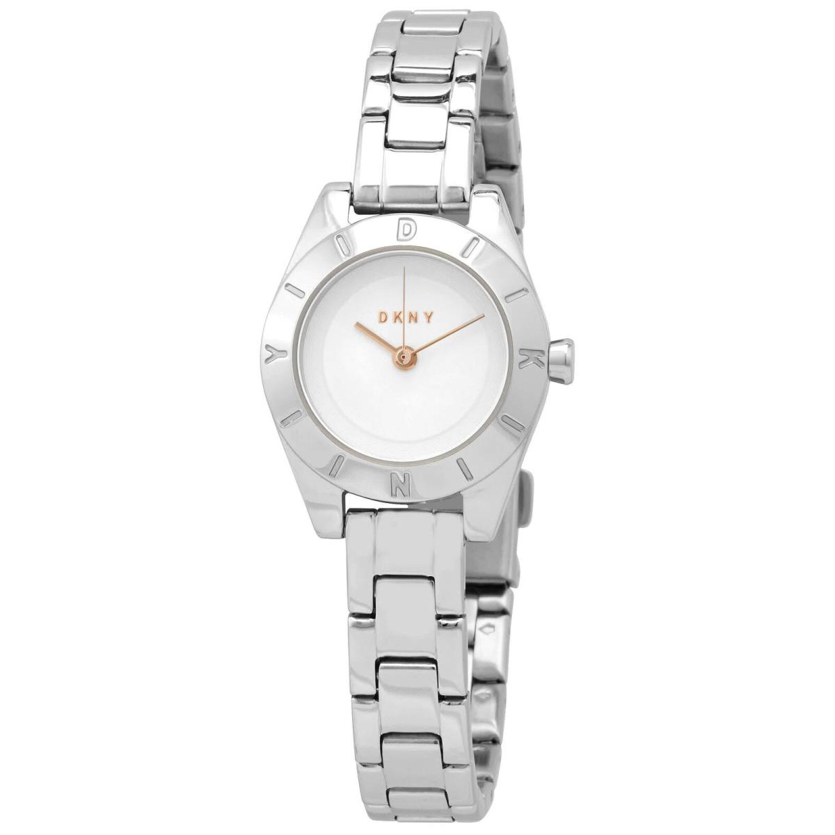 Dkny Quartz Silver Dial Stainless Steel Ladies Watch NY2870 by DKNY