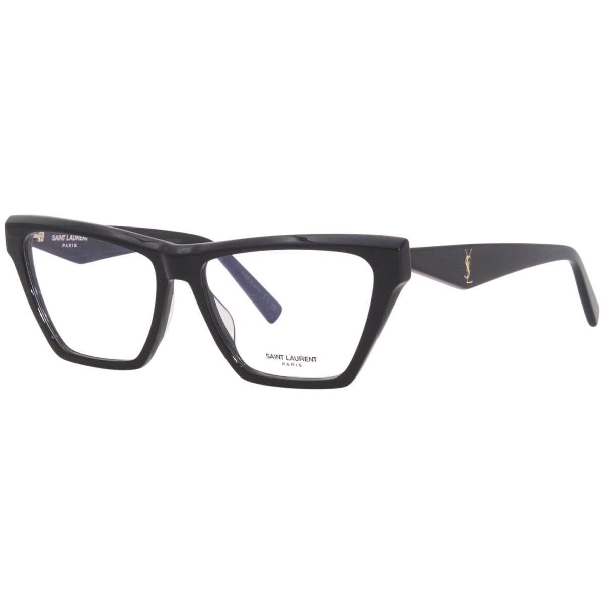 Saint Laurent SL-M103-OPT 001 Eyeglasses Women`s Black Full Rim Cat Eye 58mm