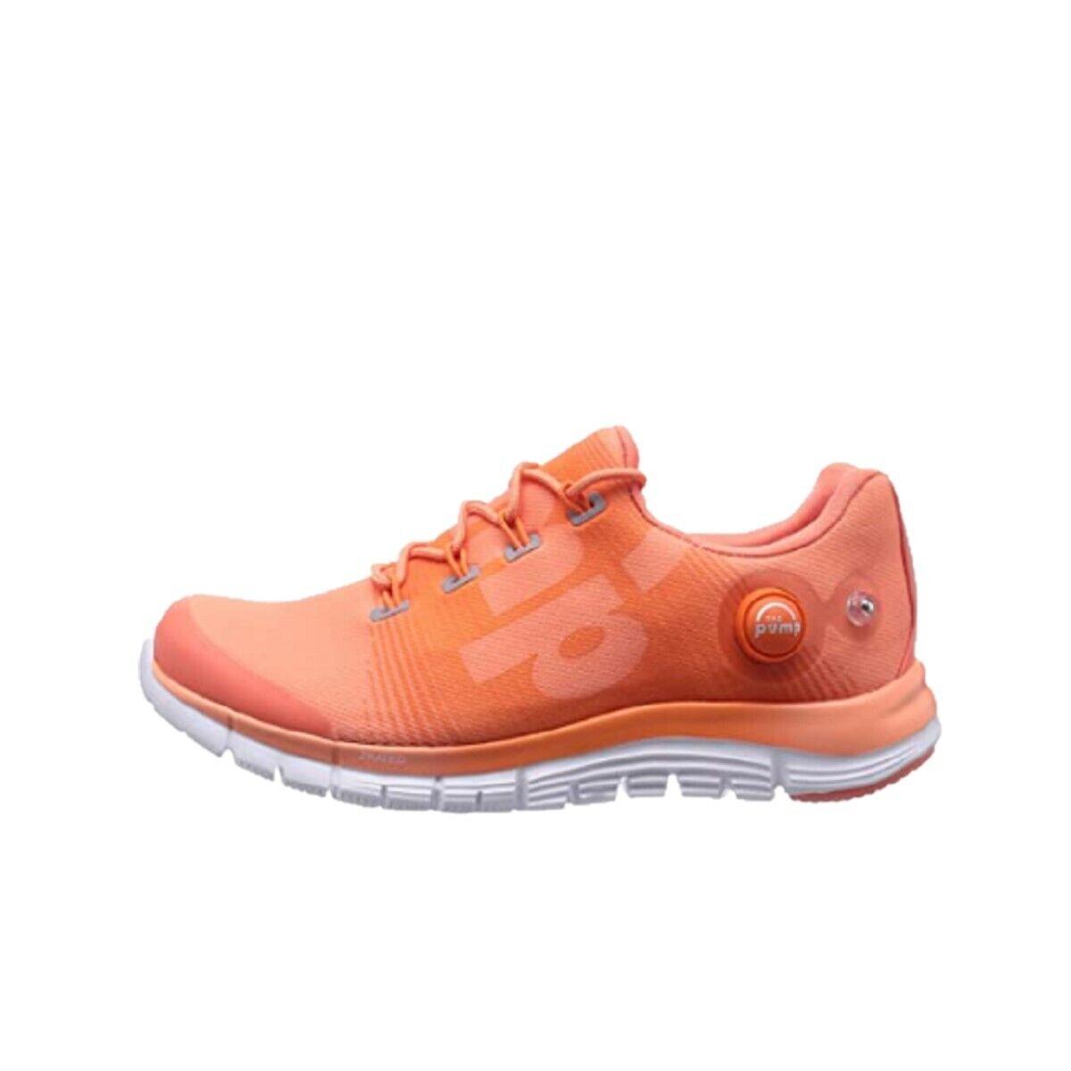 Reebok M49955 Reebok Zpum Susion Wmn`s Medium Coral/tan Mesh Running Shoes