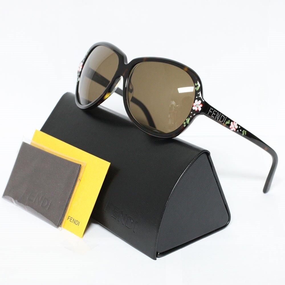 Fendi Brown Sunglasses 374R 215 Havana with Black Case