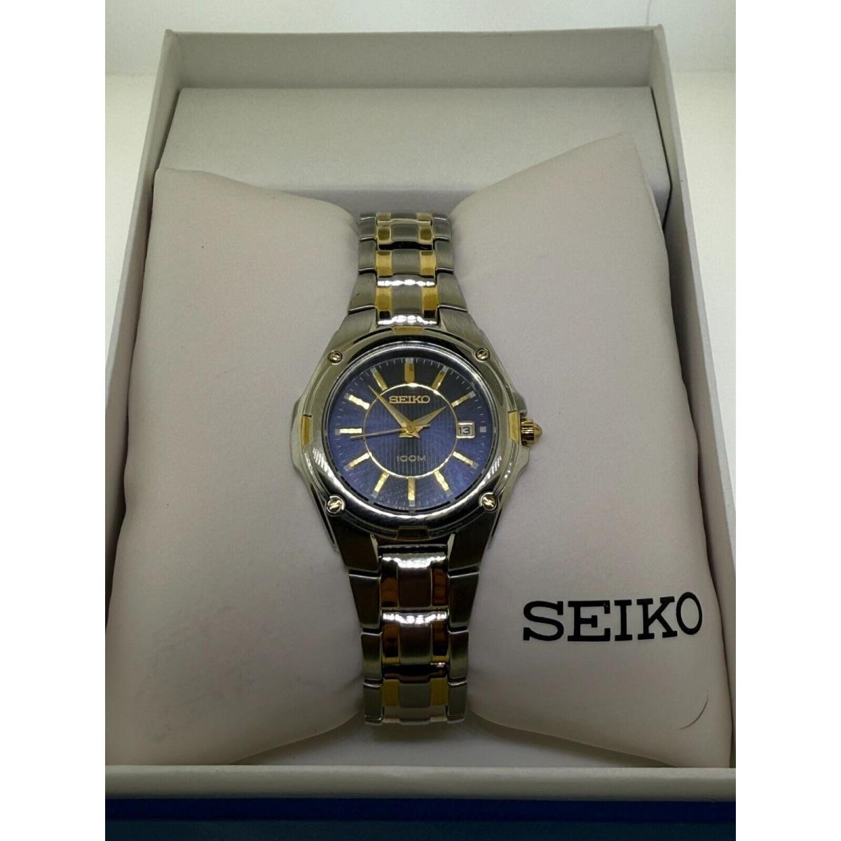 Seiko Commerce Root Women`s Sports Casual Watch - Stylish Durable SXDB46