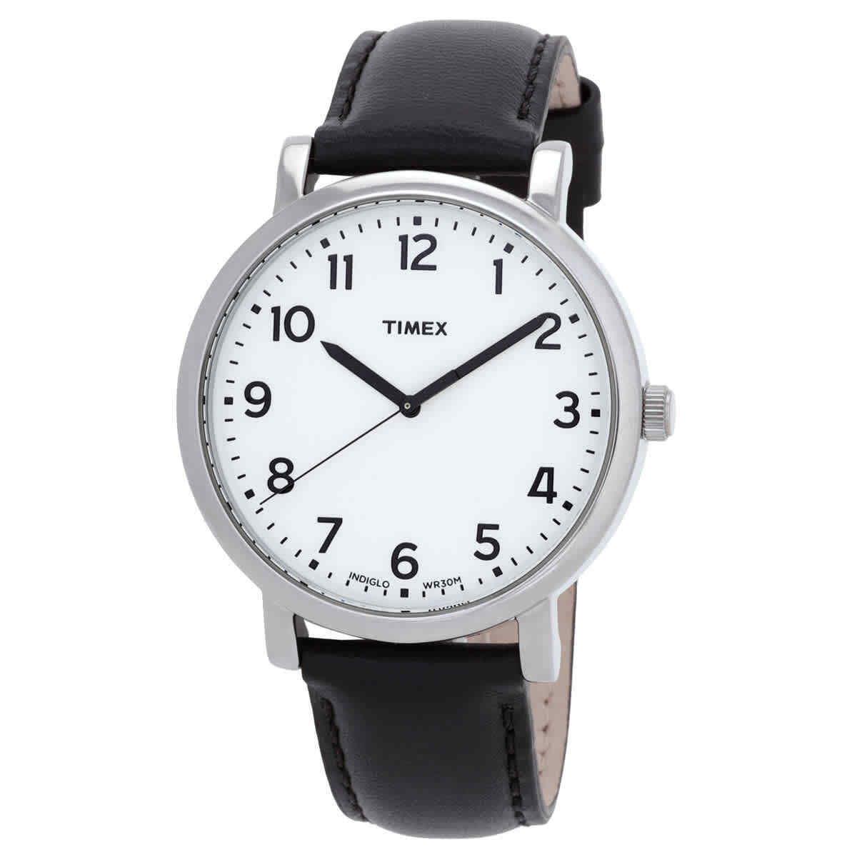 Weekender Quartz White Dial Watch TW2U84400 by Timex