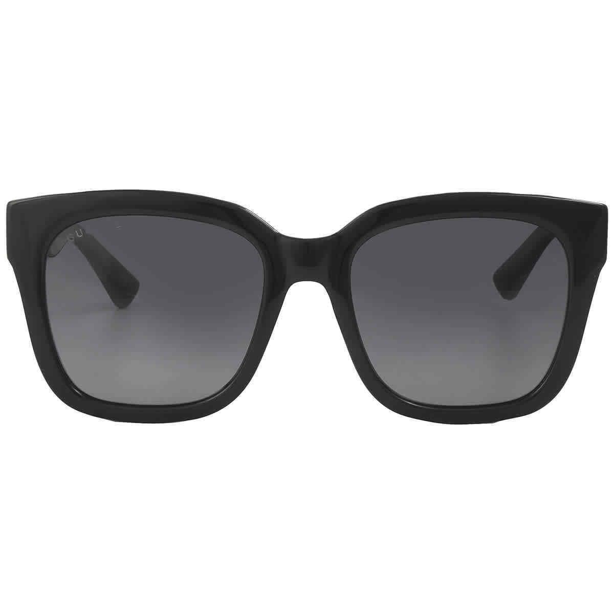 Gucci Polarized Grey Butterfly Ladies Sunglasses GG1338S 002 54 GG1338S 002 54