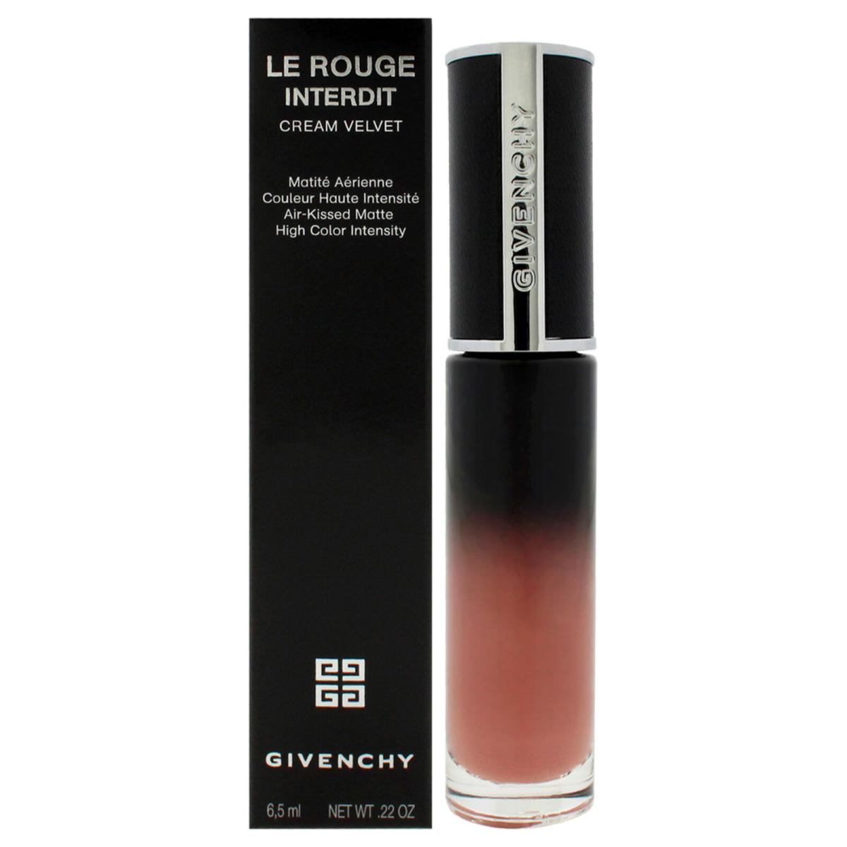Le Rouge Interdit Cream Velvet Lipstick - N09 Beige Sable by Givenchy - 0.22 oz