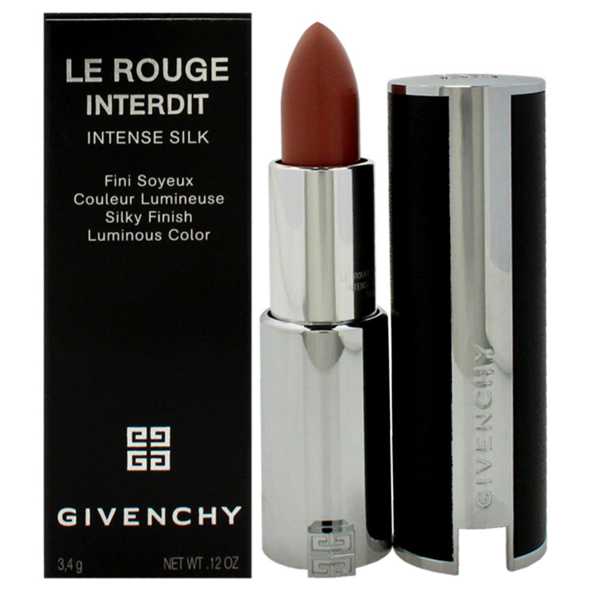Le Rouge Interdit Intense Silk Lipstick - 109 Beige Sable by Givenchy - 0.12 oz
