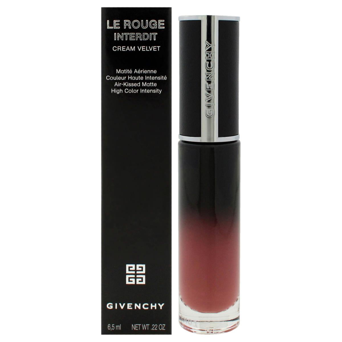 Le Rouge Interdit Cream Velvet Lipstick-N10 Beige Nu by Givenchy - 0.22 oz