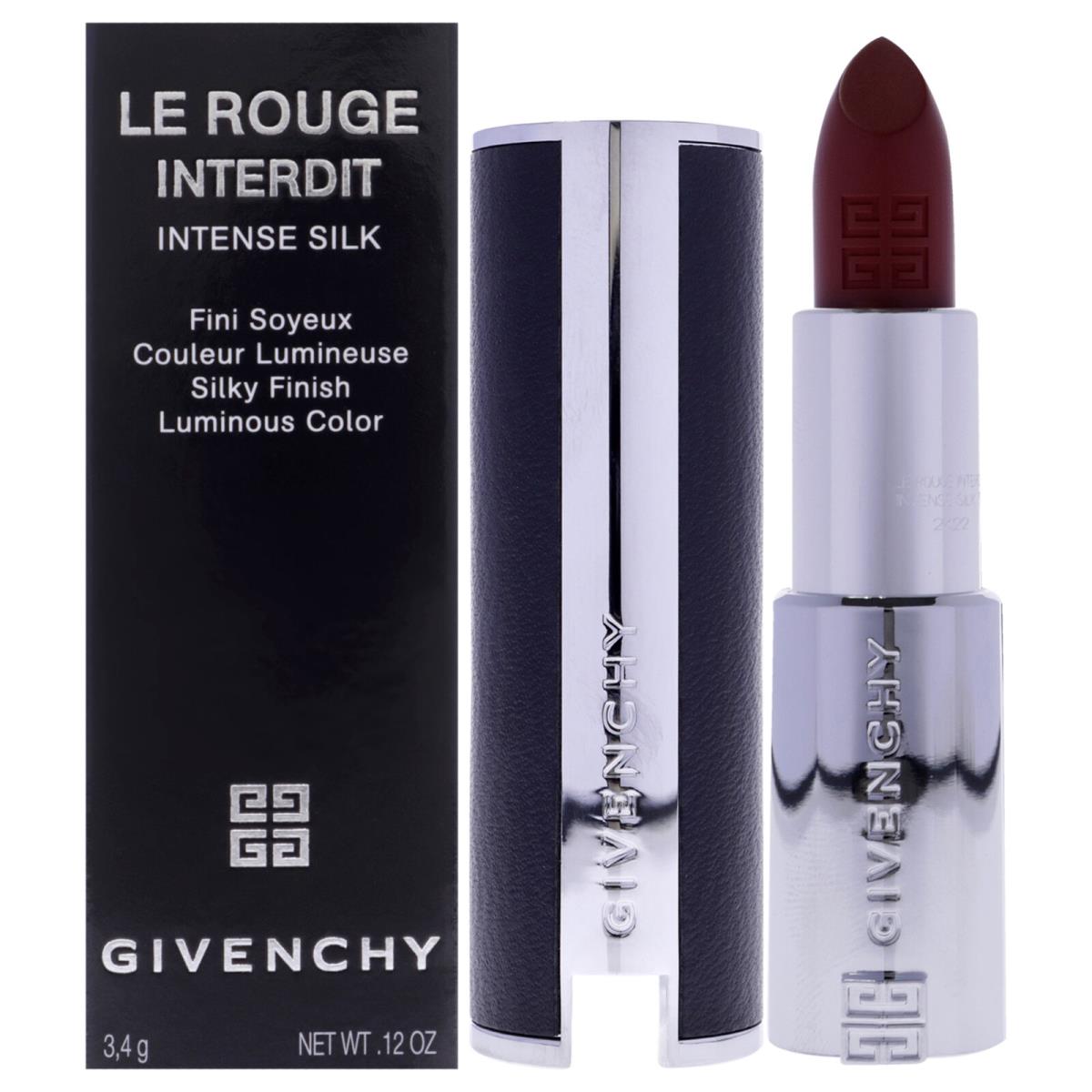 Givenchy Le Rouge Interdit Intense Silk Lipstick - N37 Rouge Graine - 0.11 oz