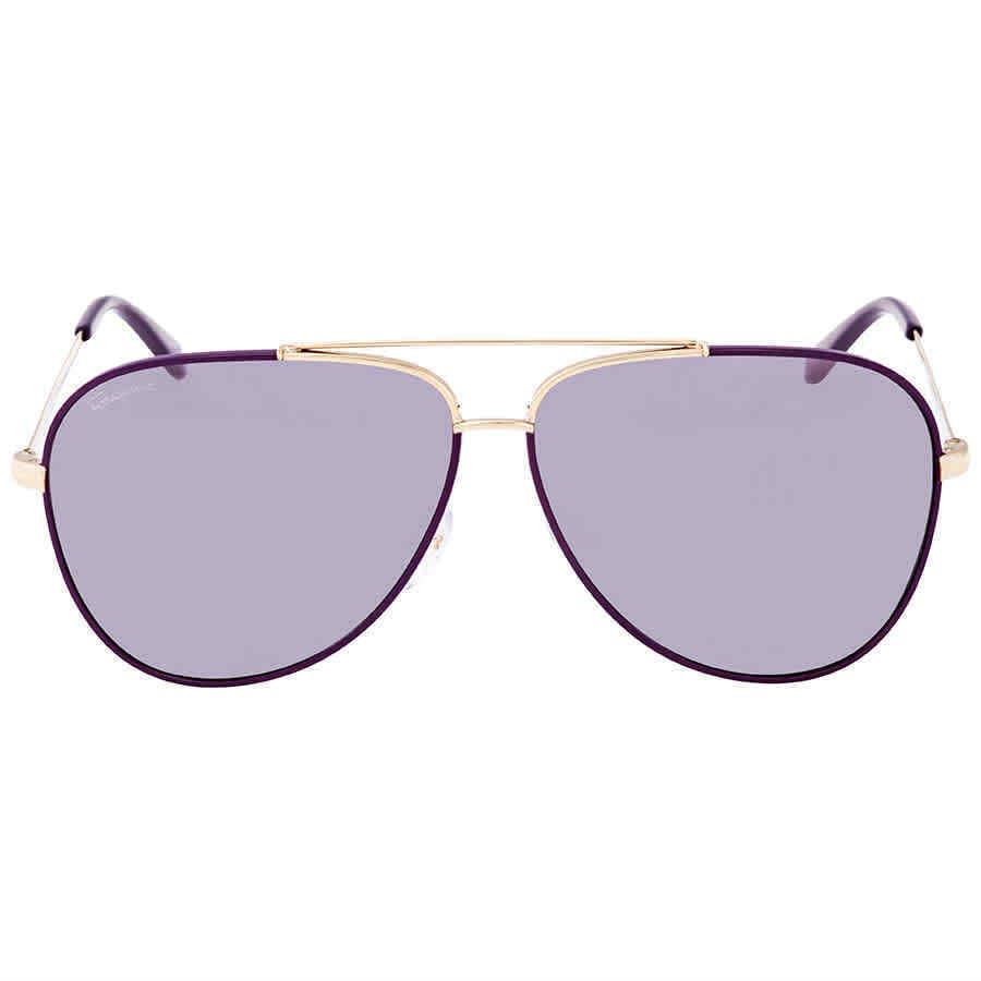 Ferragamo Purple Pilot Unisex Sunglasses SF131S 736 60 SF131S 736 60