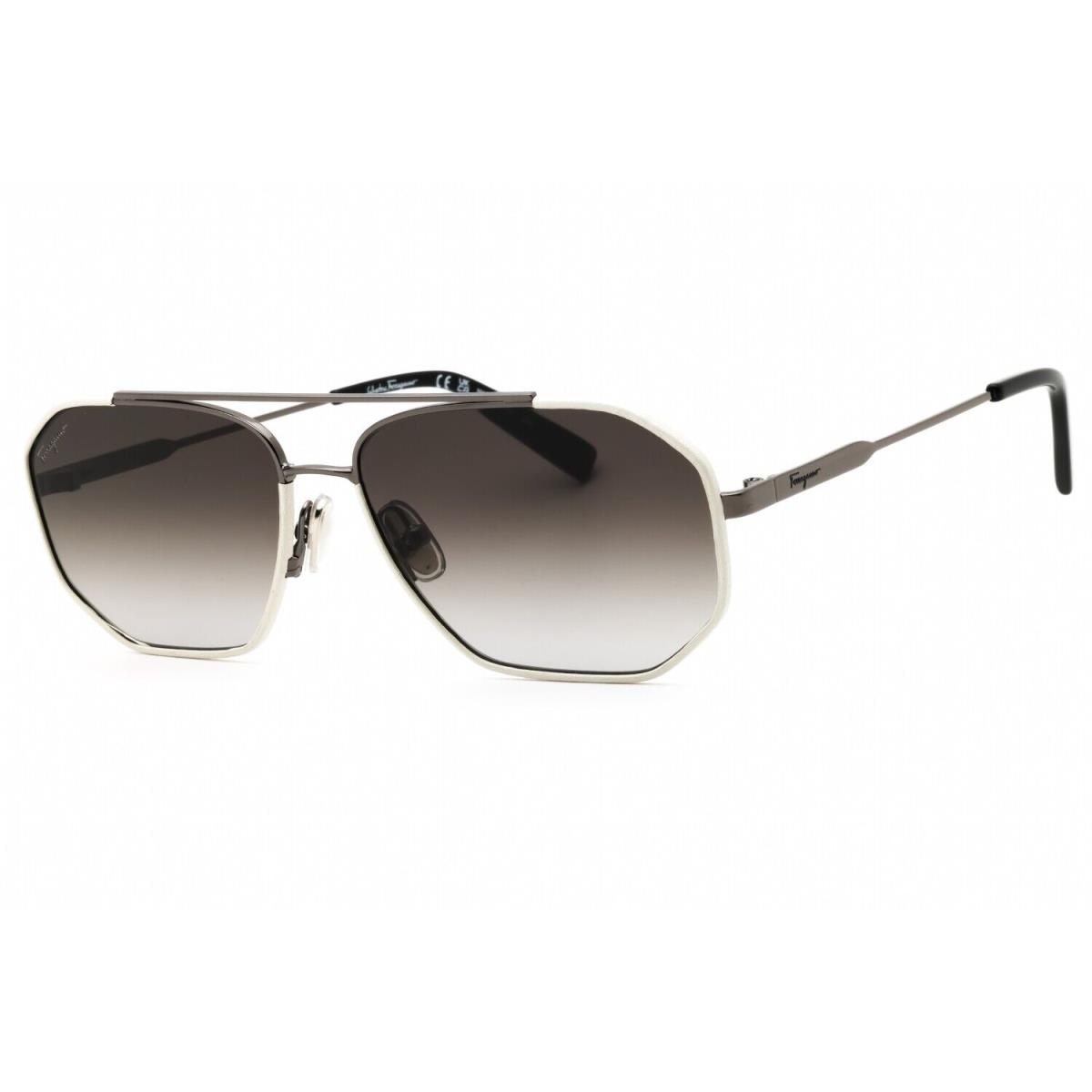 Salvatore Ferragamo SF303SL-026-60 Sunglasses Size 60mm 140mm 15mm Ruthenium M