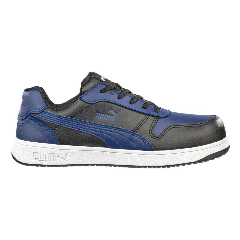 Puma Safety Frontcourt Low Electrostatic Dissipative Composite Toe Work Mens Si - Blue