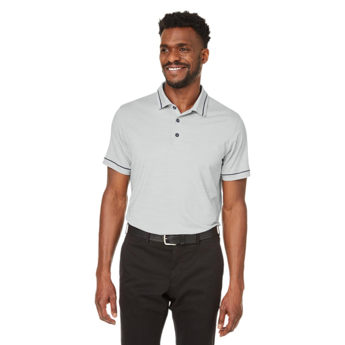 Puma Golf 599117 Men`s Cloudspun Monarch Polo Lavender Navy