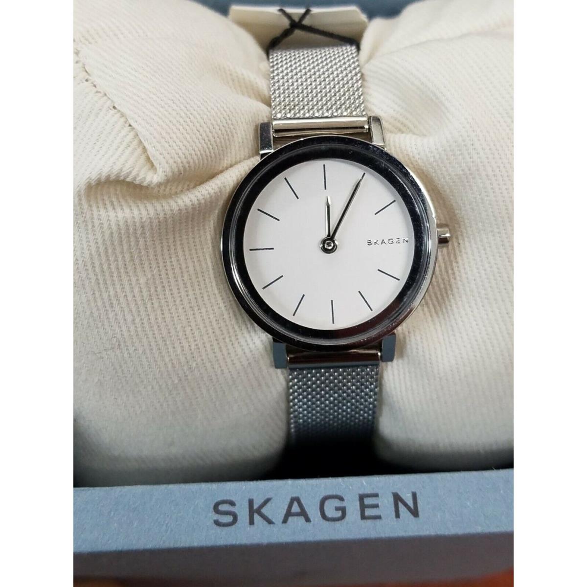 Skagen Women`s Watch Hald Quartz Stainless Steel Mesh Bracelet SKW2441