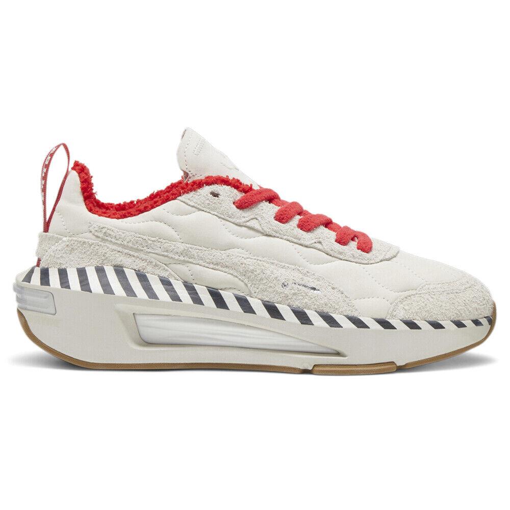 Puma Ferrari Style Ultimate Nitro Q Lace Up Mens Beige Sneakers Casual Shoes 30