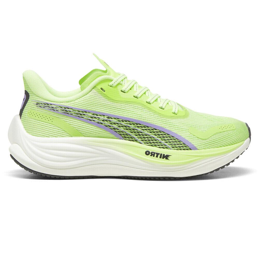 Puma Velocity Nitro 3 Running Womens Yellow Sneakers Athletic Shoes 37774914 - Yellow