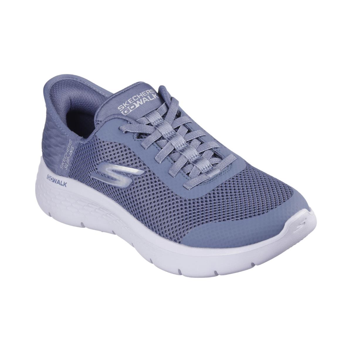 Womens  Go Walk Flex Grand Entry - Blue Size 9 US 124836/BLU by Skechers
